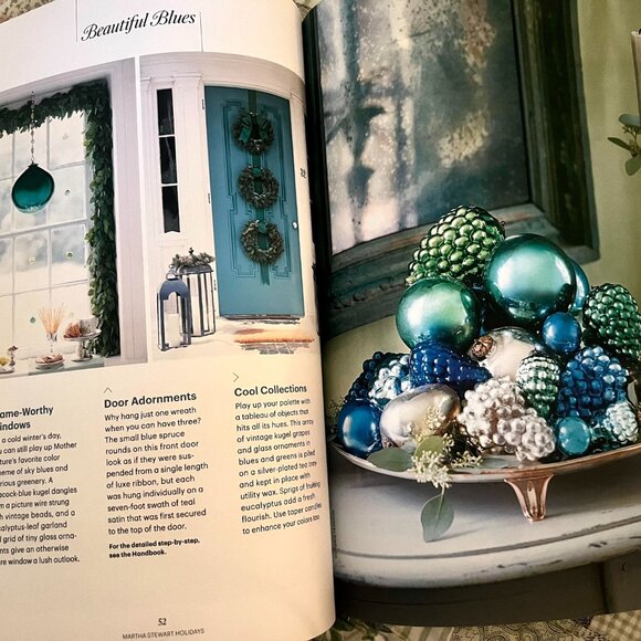 MARTHA STEWART HOLIDAYS 2024 MAGAZINE - Picture 2 of 6